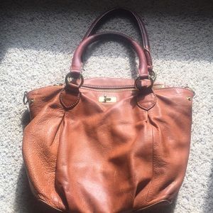Jcrew brown handbag